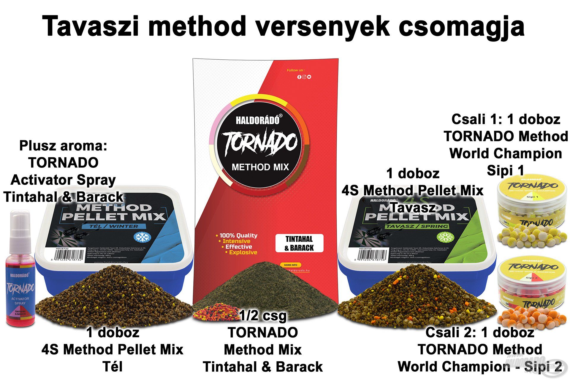 Tavaszi method versenyek csomagja