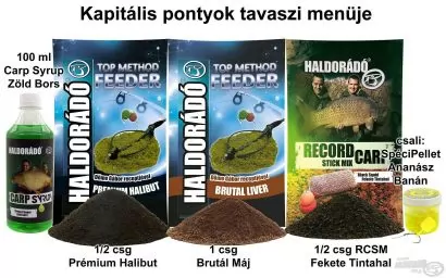 Tavaszi fogós receptek felmelegedő vizekre