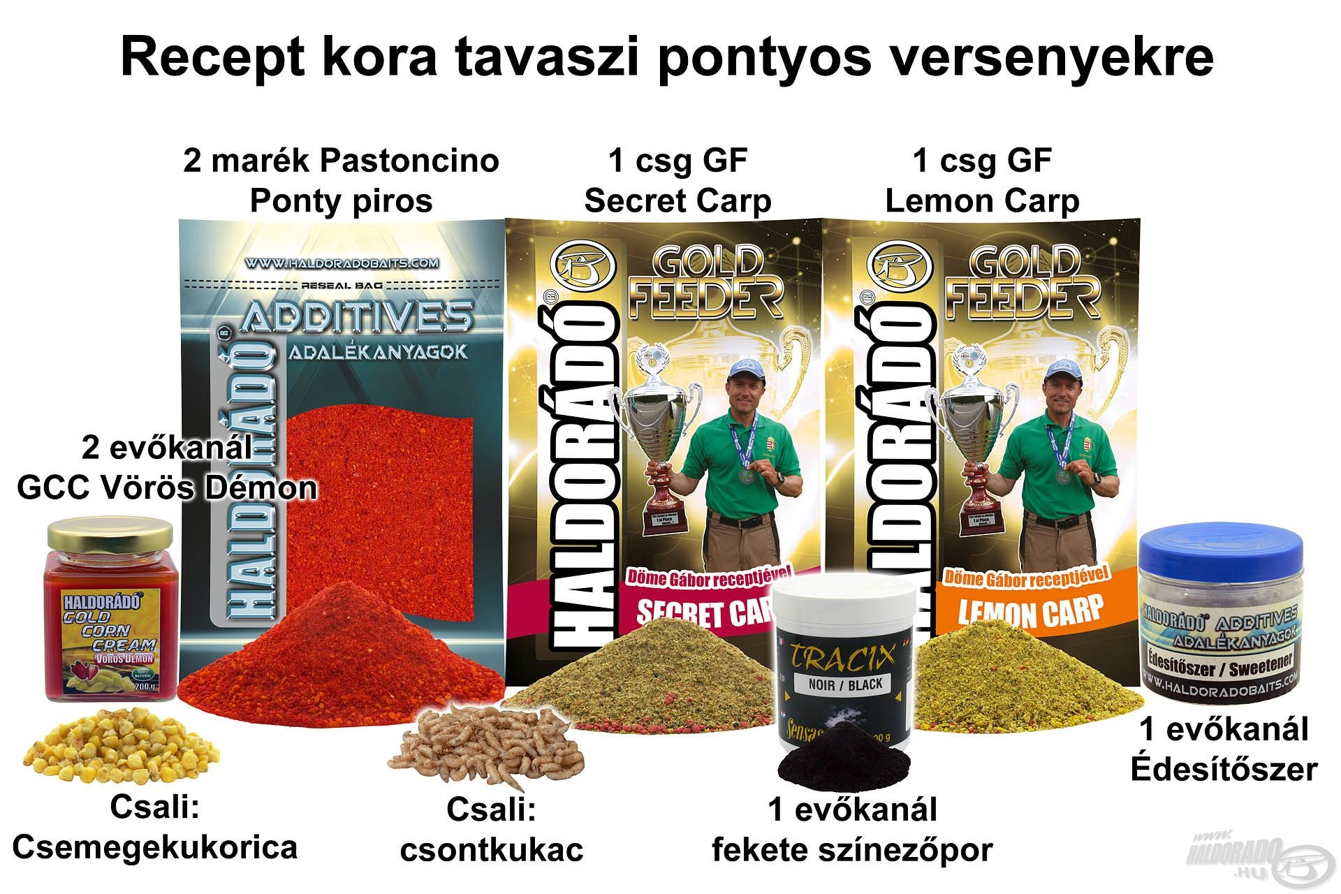 Recept kora tavaszi pontyos versenyekre