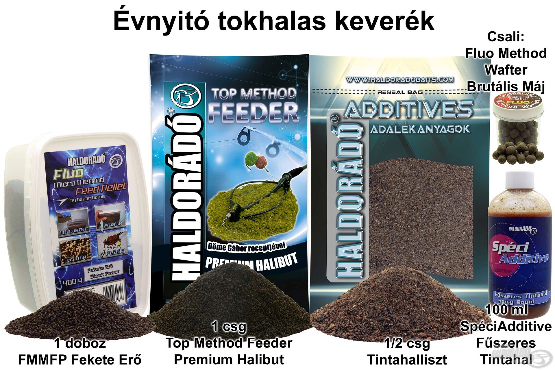 Évnyitó tokhalas keverék