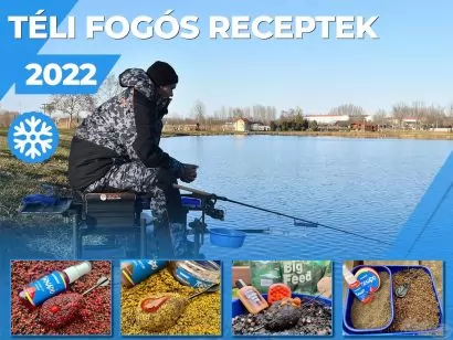 Téli fogós receptek lehűlt vizekre 2022-2023