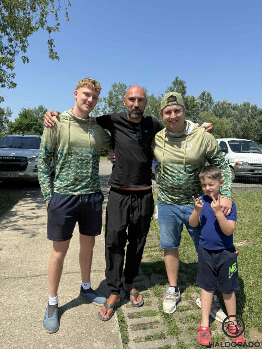 Szalma Józsit elcsíptük egy közös képre