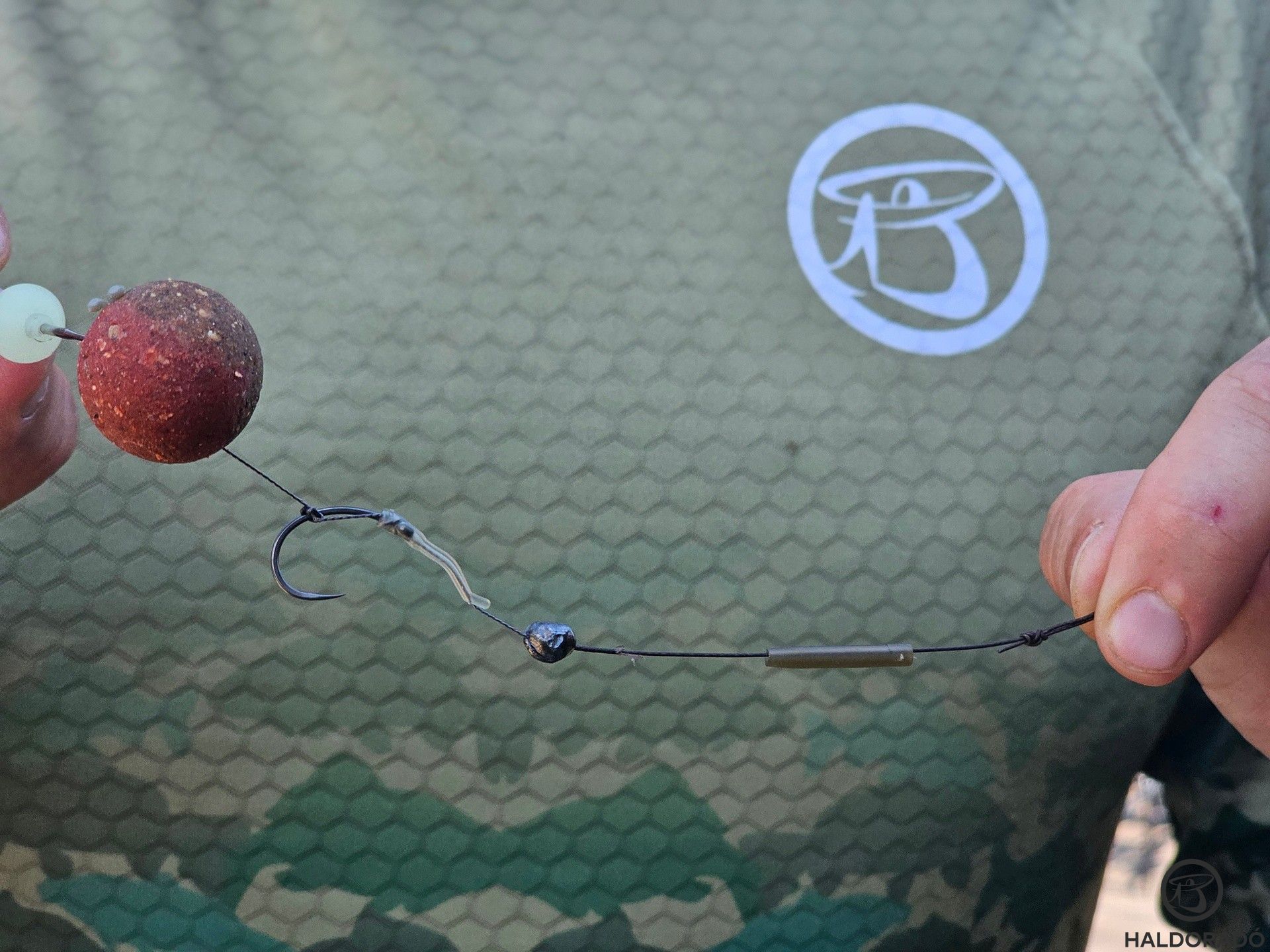 Kezdetben a nagyobb méretű csalikkal próbálkoztunk