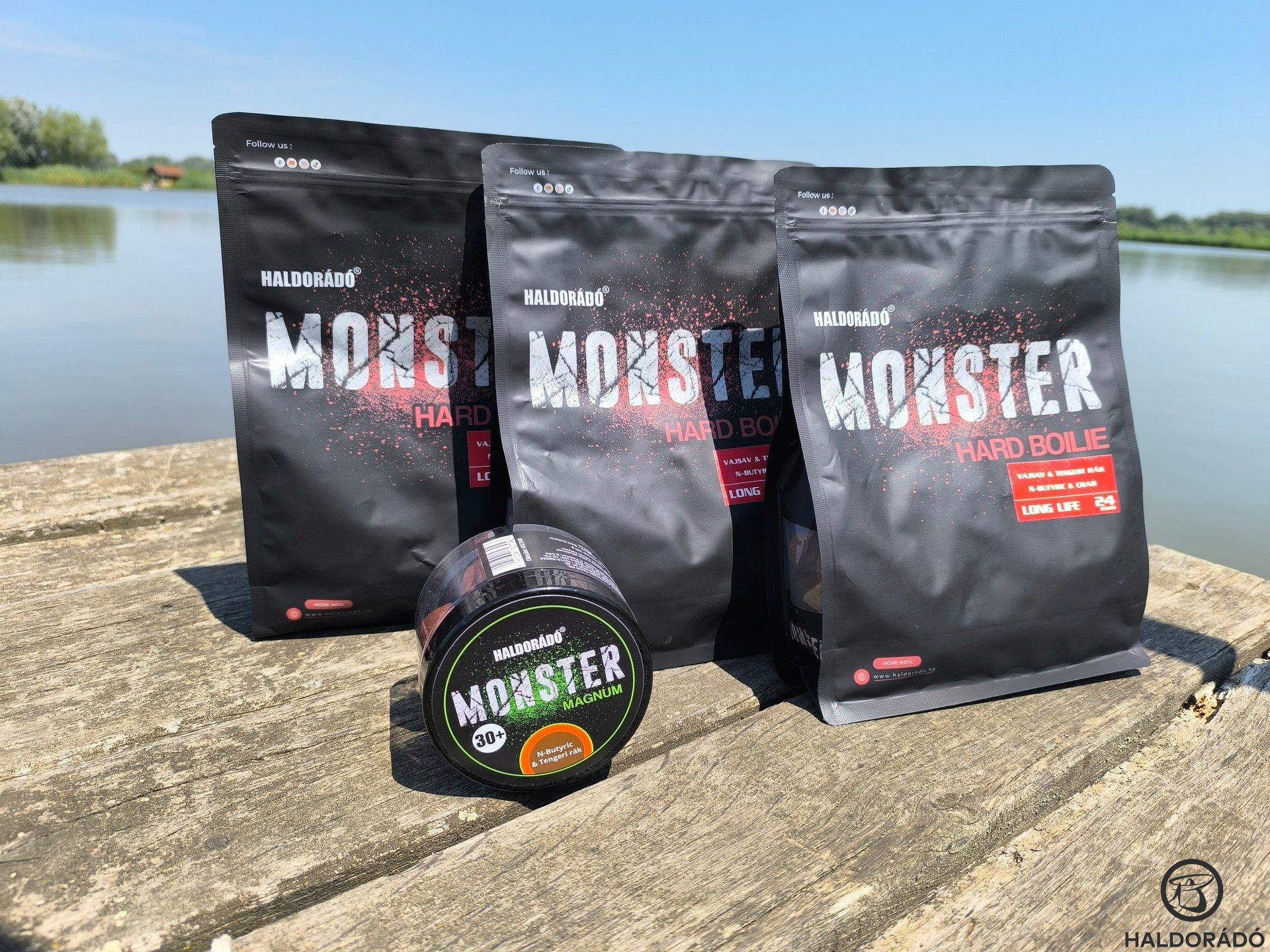 Kezdetben nagy csalikkal próbálkoztunk