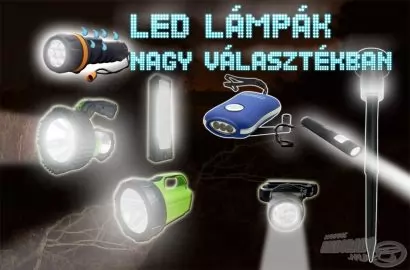 Új LED lámpák a Haldorádó választékában