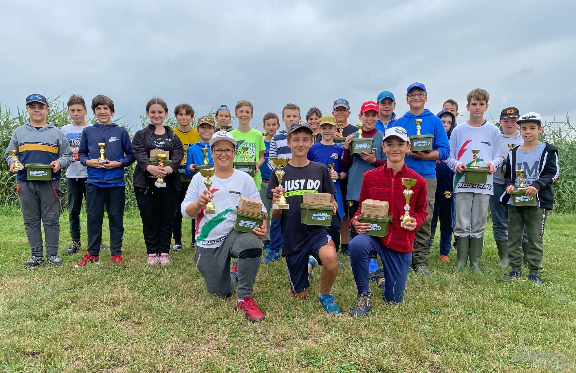 A VI. Haldorádó Junior Feeder Kupa gyermek kategóriájának legjobbjai