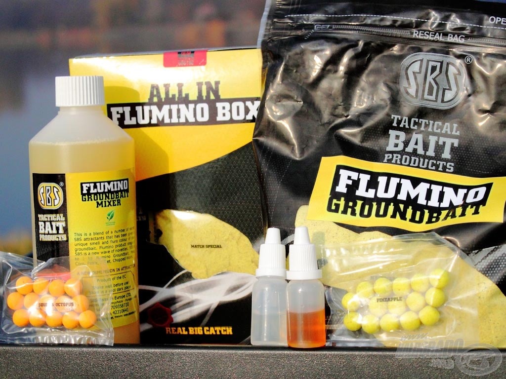 Az All In Flumino Box mindent tartalmaz, ami szükséges lehet egy sikeres horgászathoz