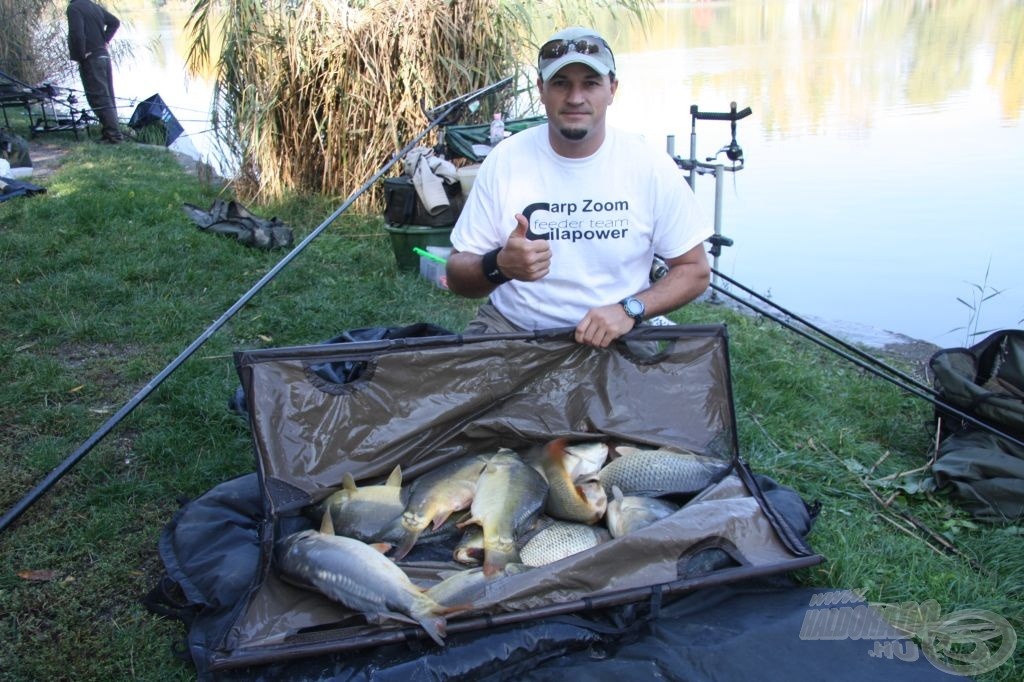 Kocsis László 20 kg fölé ment félidőben