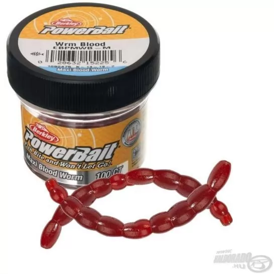 Berkley PowerBait Bloodworm Műszúnyog Maxi