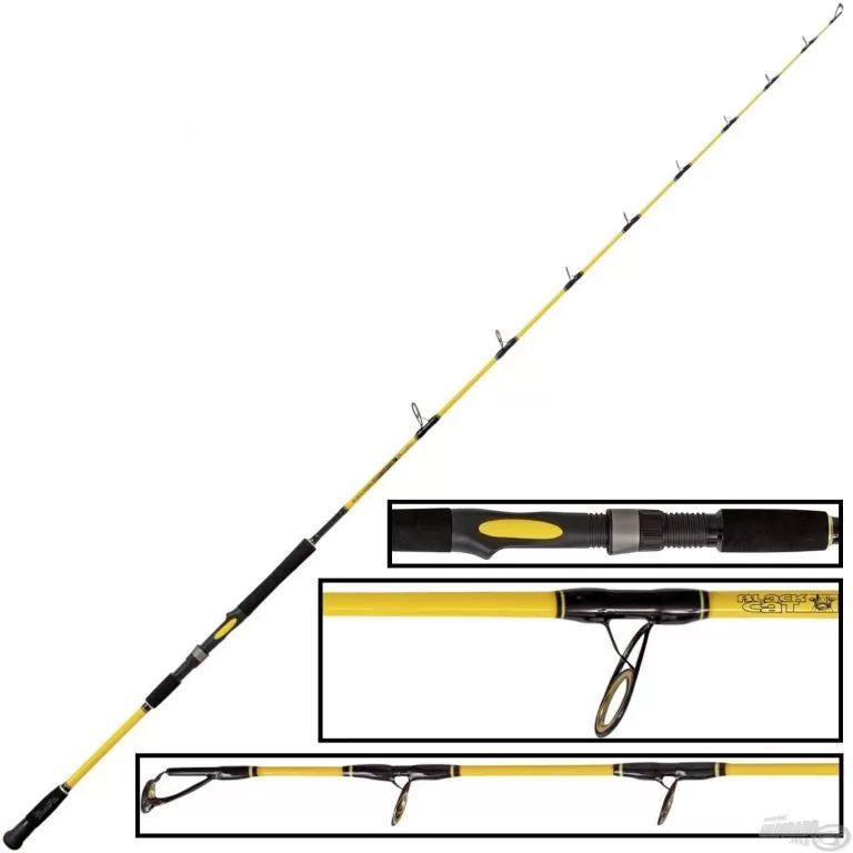 BLACK CAT Freestyle Fireball V-Jig 1,9 m horgászbot + Dobókesztyű ujj / 1