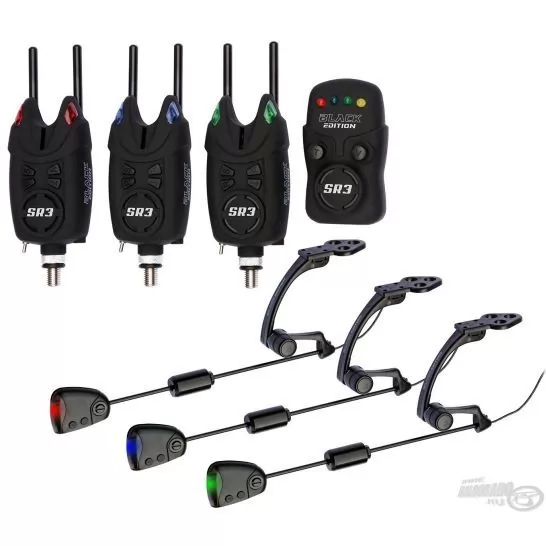 BLACK EDITION SR3 Kapásjelző + Swinger készlet +Energizer elemekkel