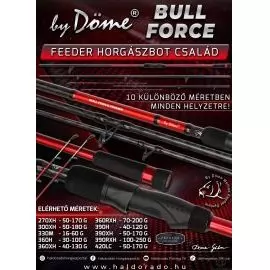 By Döme BULL FORCE Feeder 420LC távdobó feeder horgászbot termék kép