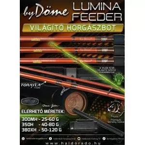 By Döme LUMINA FEEDER 380XH világító horgászbot termék kép