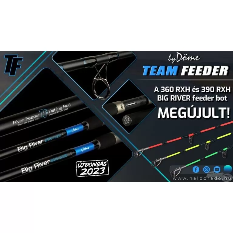 By Döme TEAM FEEDER Big River 360RXH By Döme TEAM FEEDER Big River 360RXH