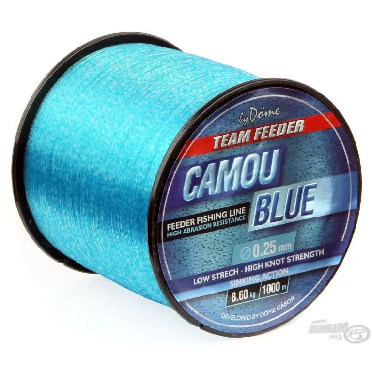 By Döme TEAM FEEDER Camou Blue Line 1000 m - 0,20 mm / 1