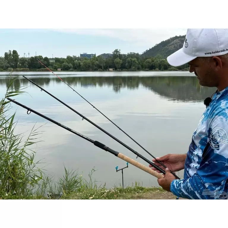 By Döme TEAM FEEDER Carp Fighter Feeder 300M horgászbot + Dobókesztyű ujj / 16