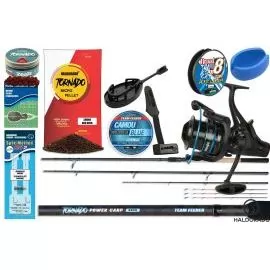 By Döme TEAM FEEDER Komplett TORNADO method feeder szett