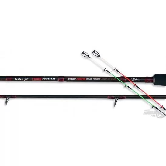 By Döme TEAM FEEDER Power Fighter Boat Feeder 300XH horgászbot + Dobókesztyű ujj