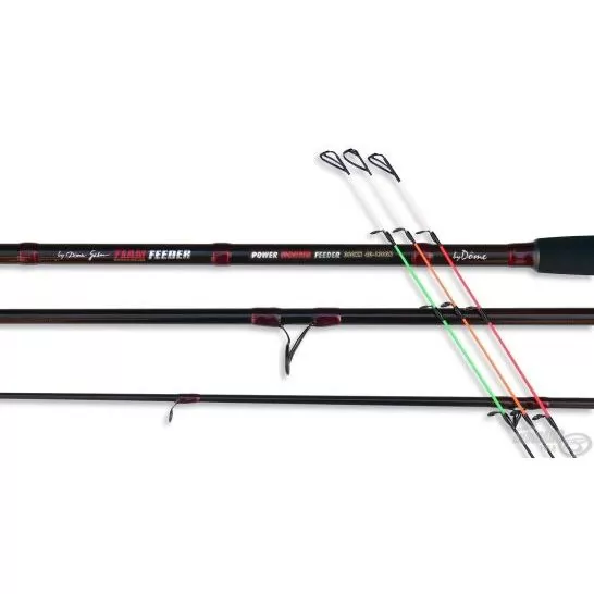 By Döme TEAM FEEDER Power Fighter Feeder 360XH horgászbot + Dobókesztyű ujj