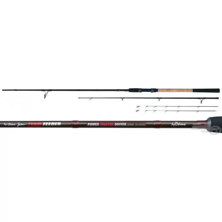By Döme TEAM FEEDER Power Fighter Quiver 270M horgászbot + Dobókesztyű ujj / 2