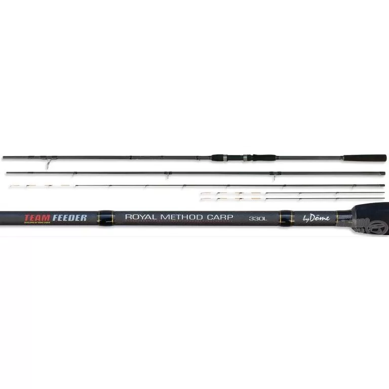By Döme TEAM FEEDER Royal Method Carp 330L horgászbot + Dobókesztyű ujj / 2