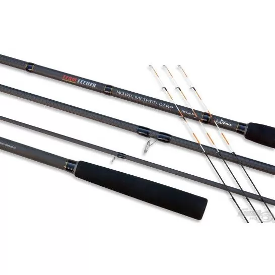 By Döme TEAM FEEDER Royal Method Carp 390MH horgászbot + Dobókesztyű ujj