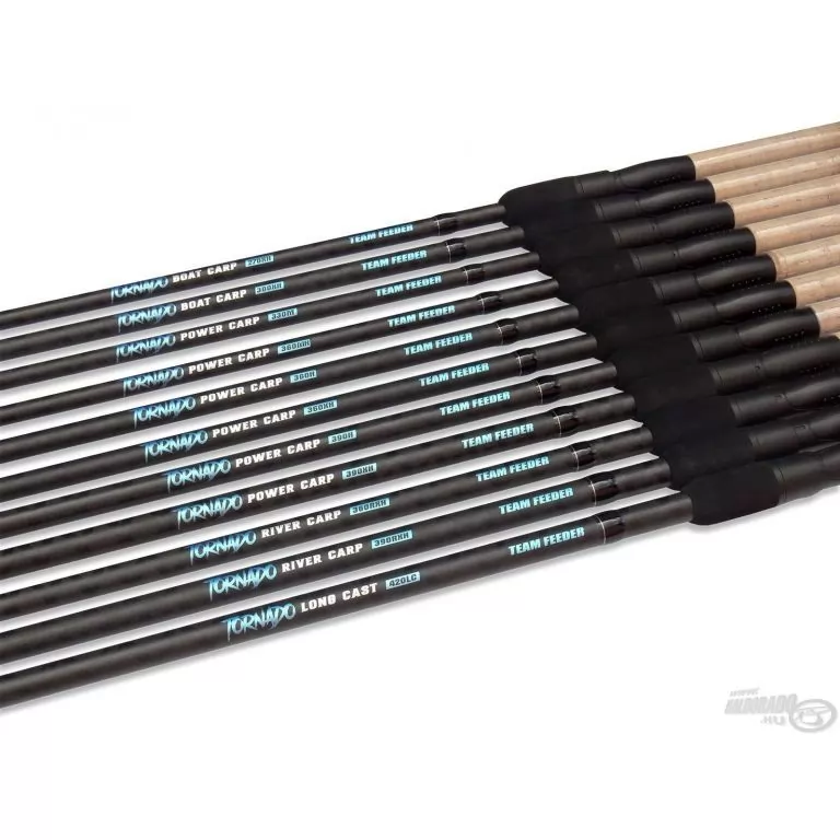 By Döme TEAM FEEDER Tornado Boat Carp 300XH horgászbot + Dobókesztyű ujj / 10