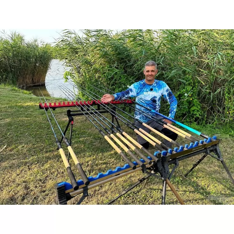 By Döme TEAM FEEDER Tornado Power Carp 390H horgászbot + Dobókesztyű ujj / 10