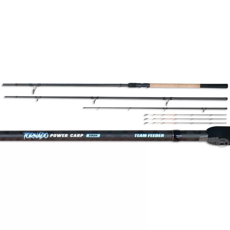 By Döme TEAM FEEDER Tornado Power Carp 390H horgászbot / 2