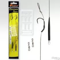 CARP ACADEMY Snowman Rig Teflon - 2 / 25 Lbs
