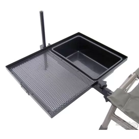 CARP ZOOM Székre szerelhető csalitartó tálca és tál