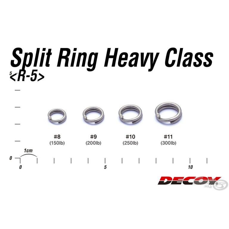 DECOY R-5 Split Ring Heavy Class 9