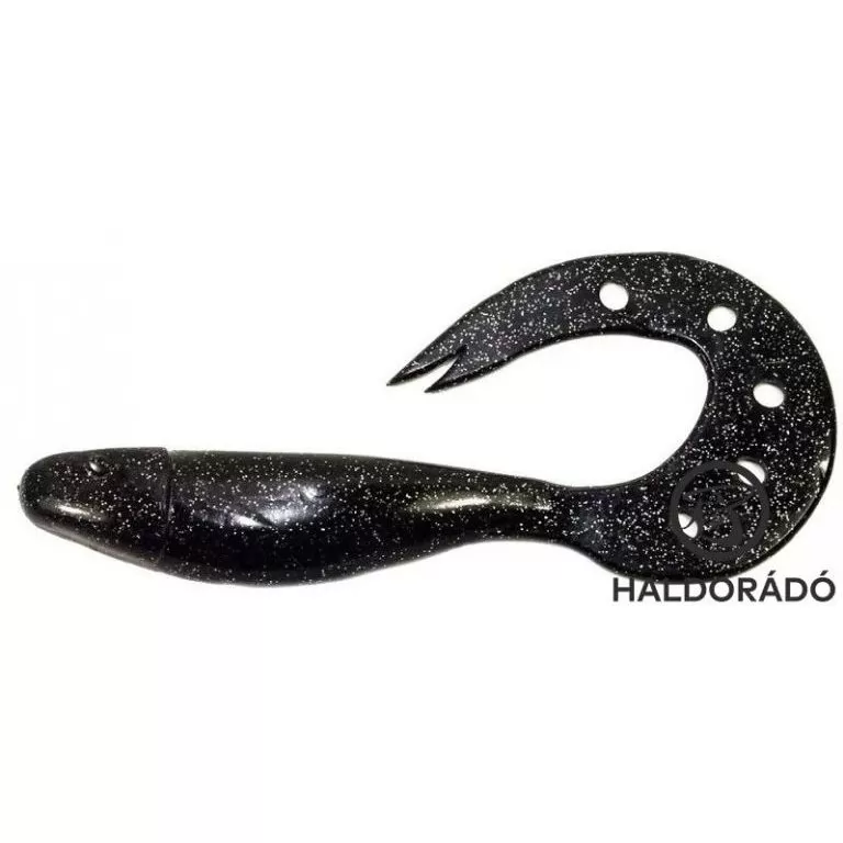 DELALANDE Sandra 12 cm 2 db/csg - fekete-glitter / 1