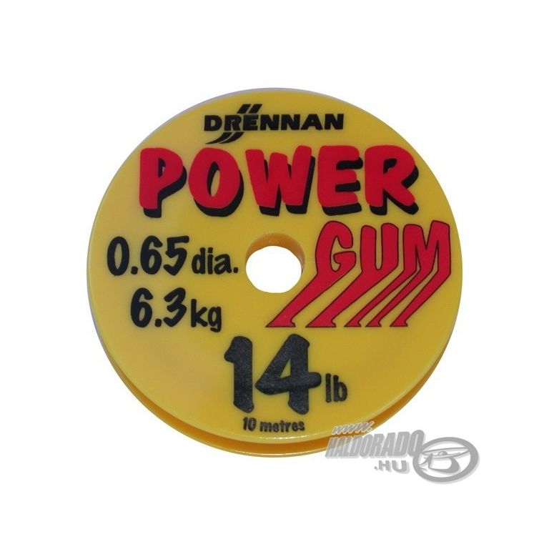 DRENNAN Power Gum - áttetsző