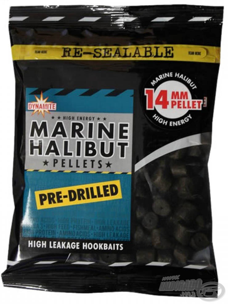 Dynamite Baits Marine Halibut Pellets 14 mm 350 g Haldorádó