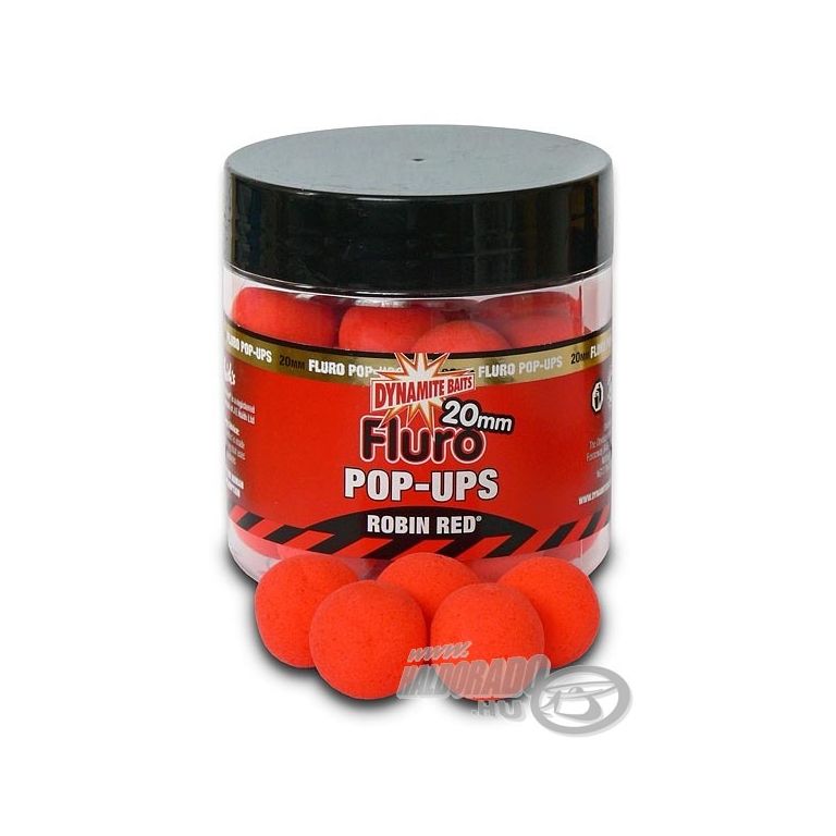 Dynamite Baits Robin Red Fluro Pop Up Bojli 20 Mm Haldorado