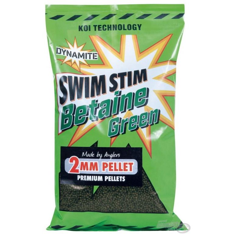 Dynamite Baits Swim Stim Betaine Green Pellet 2 mm