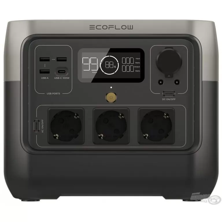 ECOFLOW ZMR620 River 2 Pro Hordozható elektromos generátor