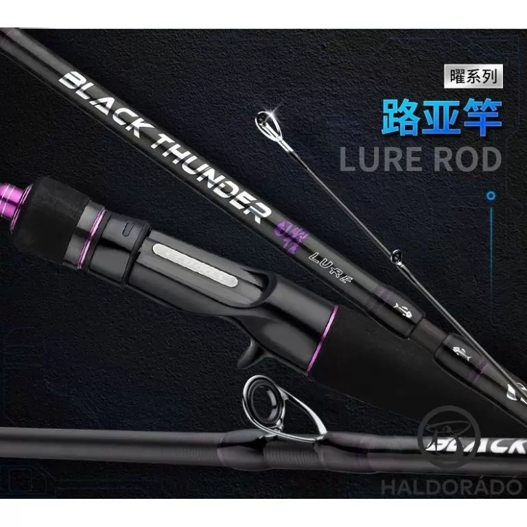 ECOODA Black Thunder Lure Jade 210MS Spinning utazó, általános horgászbot / 1