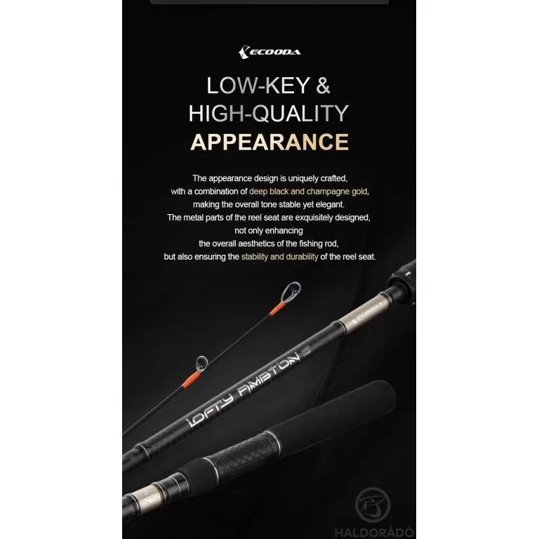 ECOODA Lofty Ambition Light Game 215H Casting horgászbot / 5