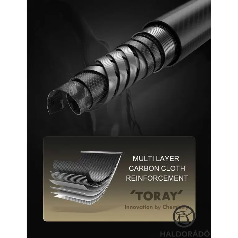 ECOODA Lofty Ambition Light Game 215H Casting JIG-es, süllős horgászbot / 10