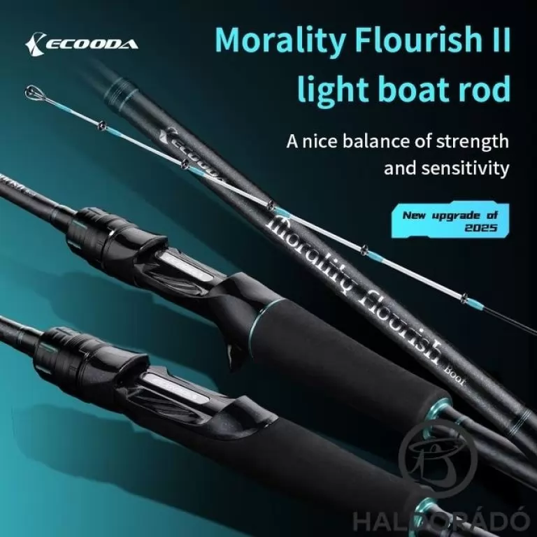 ECOODA Morality Flourish Boat 213MH Casting harcsás, vertical jigging horgászbot / 1