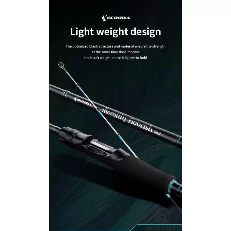 ECOODA Morality Flourish Boat 213MH Casting horgászbot / 6