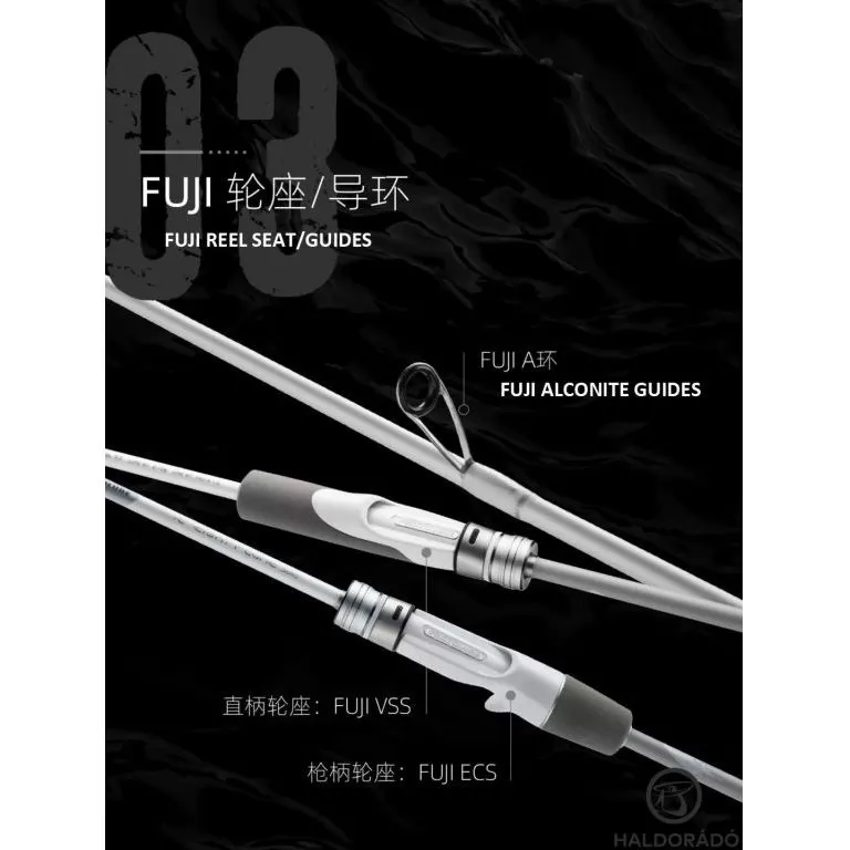 ECOODA Protolure Light Flame 187UL Spinning sügeres, kősüllős pergetőbot / 4