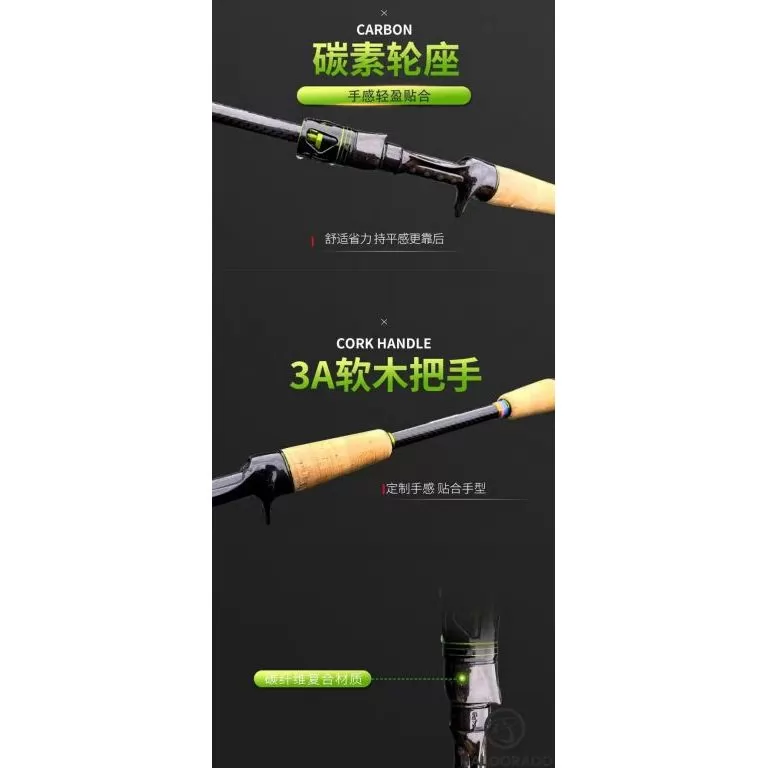 ECOODA Shadow Strike 191M Casting JIG-es harcsás pergetőbot / 4