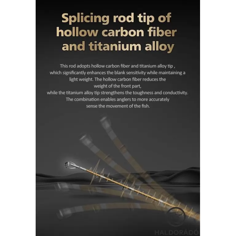 ECOODA Star Flame Light Boat 185M Casting horgászbot / 6