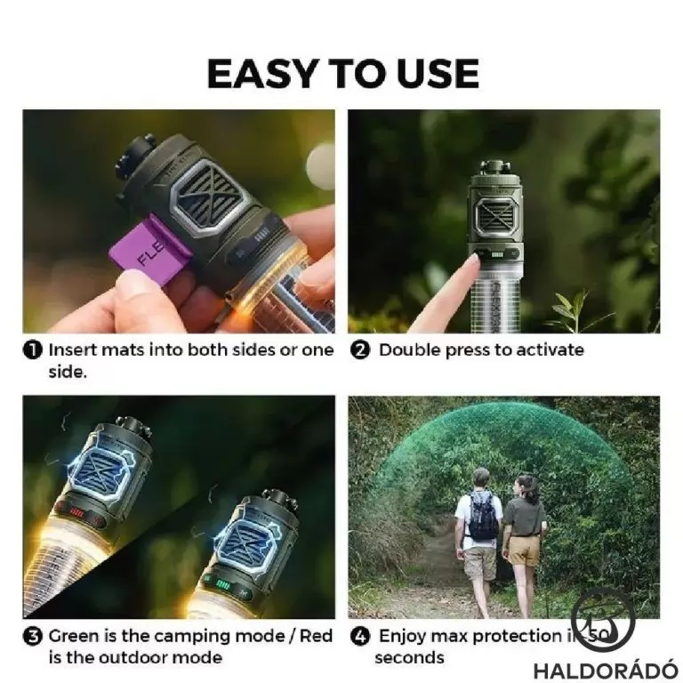 Flextail Tiny Repeller S - Szúnyogriasztó LED lámpa és power bank / 4