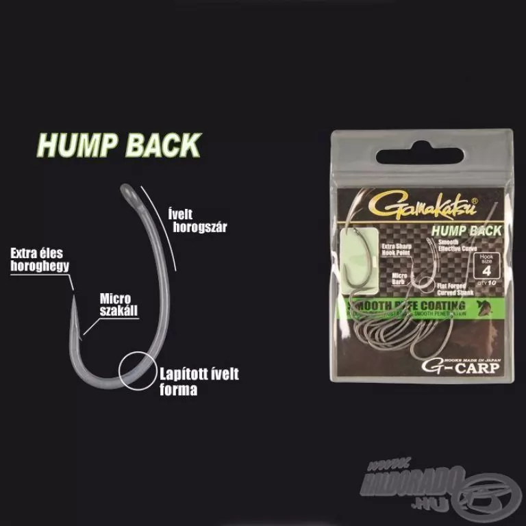 GAMAKATSU G-Carp Hump Back - 10 / 1