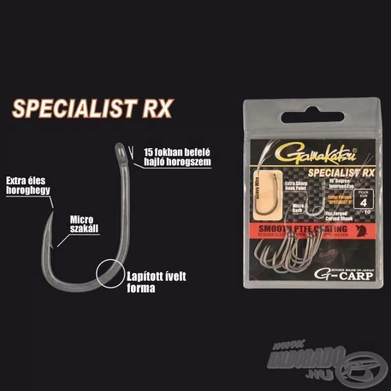 GAMAKATSU G-Carp Specialist RX - 4 / 1