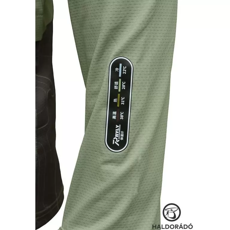 HALDORÁDÓ Angry Carp SUN UPF 50+ Long Sleeve L / 8